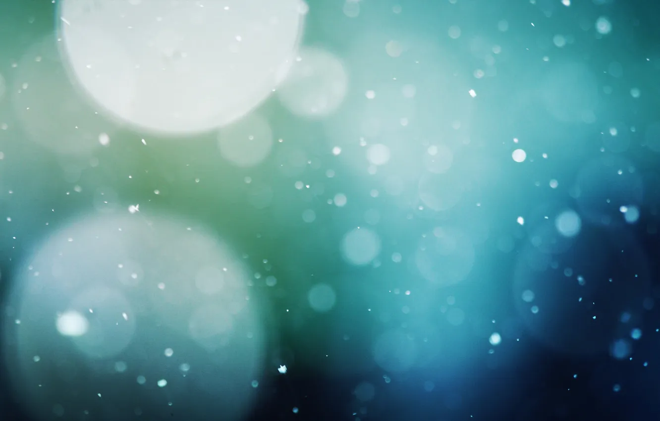 Photo wallpaper snow, glare, snowfall, bokeh, snowfall, snow falling