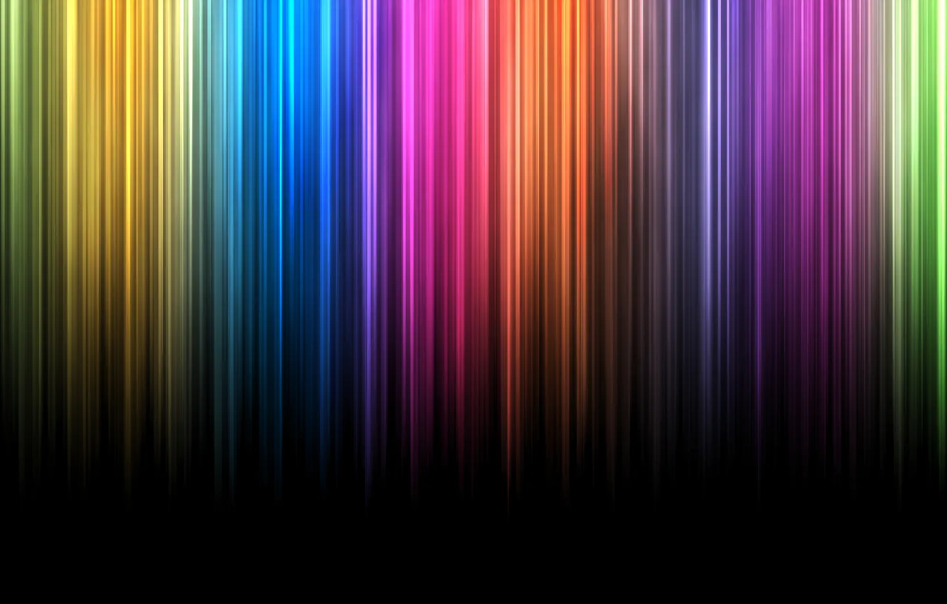 Photo wallpaper color, rays, dark