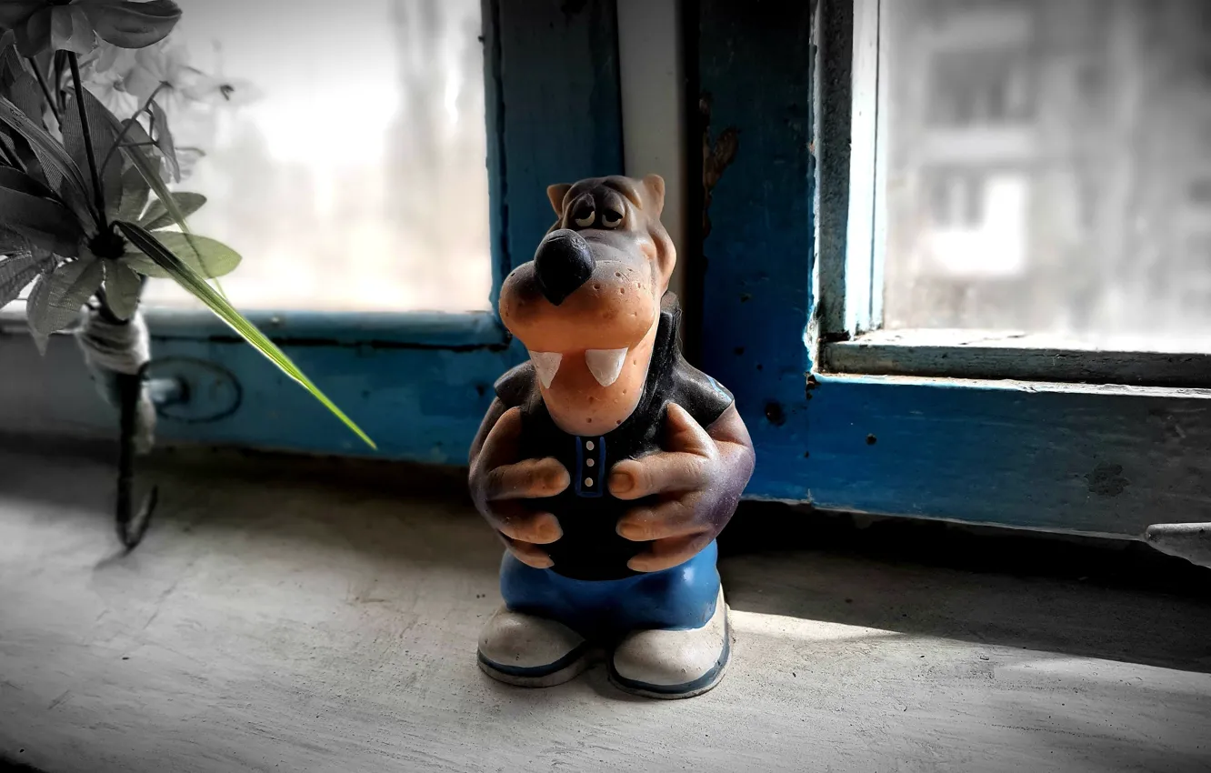 Photo wallpaper toy, interior, entrance