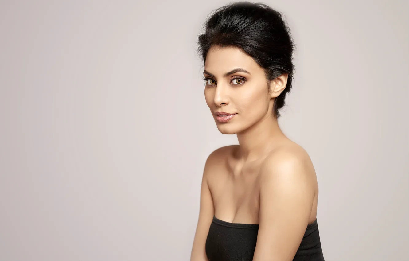 Photo wallpaper girl, hot, sexy, eyes, smile, beautiful, figure, model