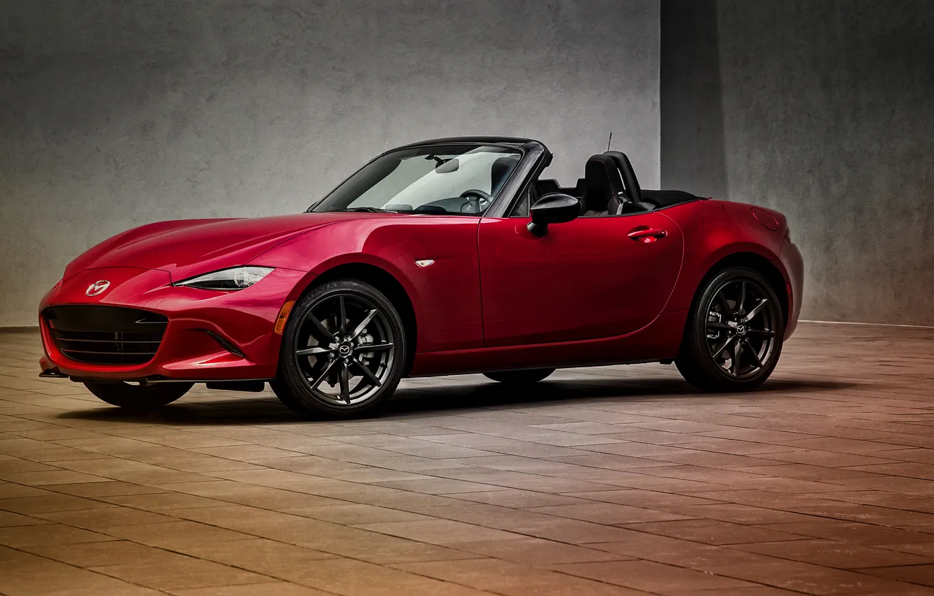 Photo wallpaper Mazda, Miata, Mazda, US-spec, MX-5, 2015