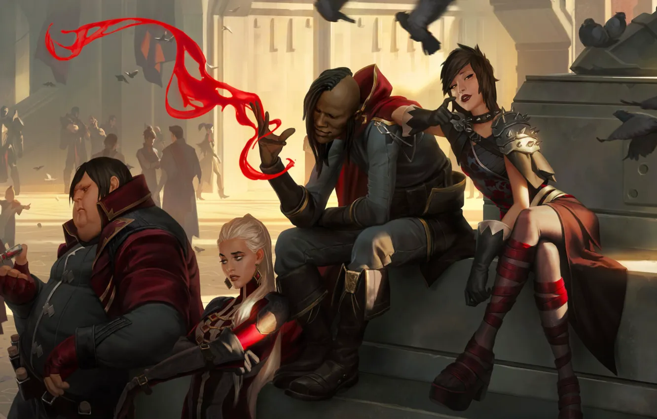 Photo wallpaper people, group, Legends of Runeterra