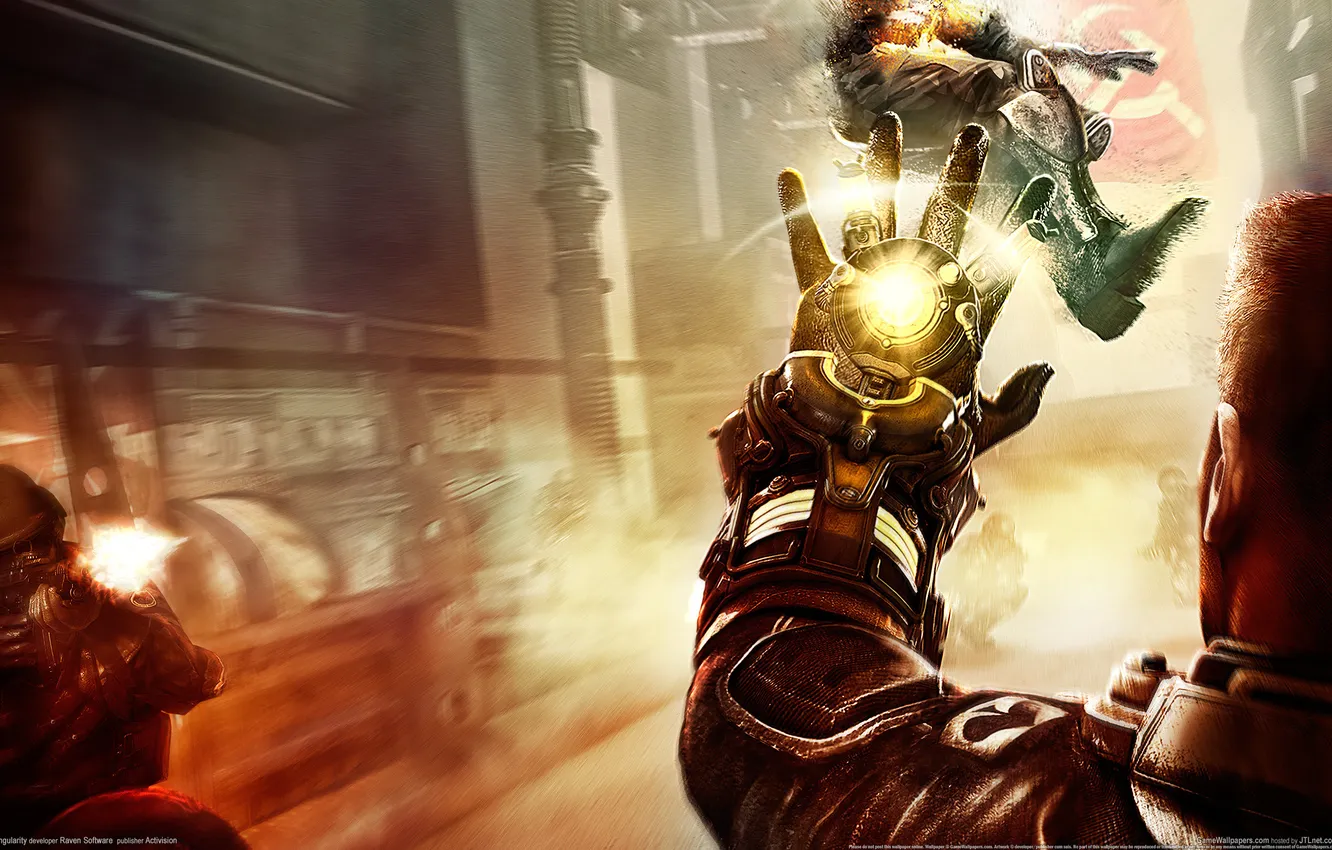 Photo wallpaper the explosion, war, USSR, Singularity