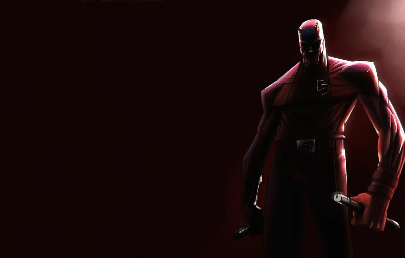 Photo wallpaper minimalism, art, art, Marvel, Daredevil, Marvel Comics, Daredevil, Minimalism