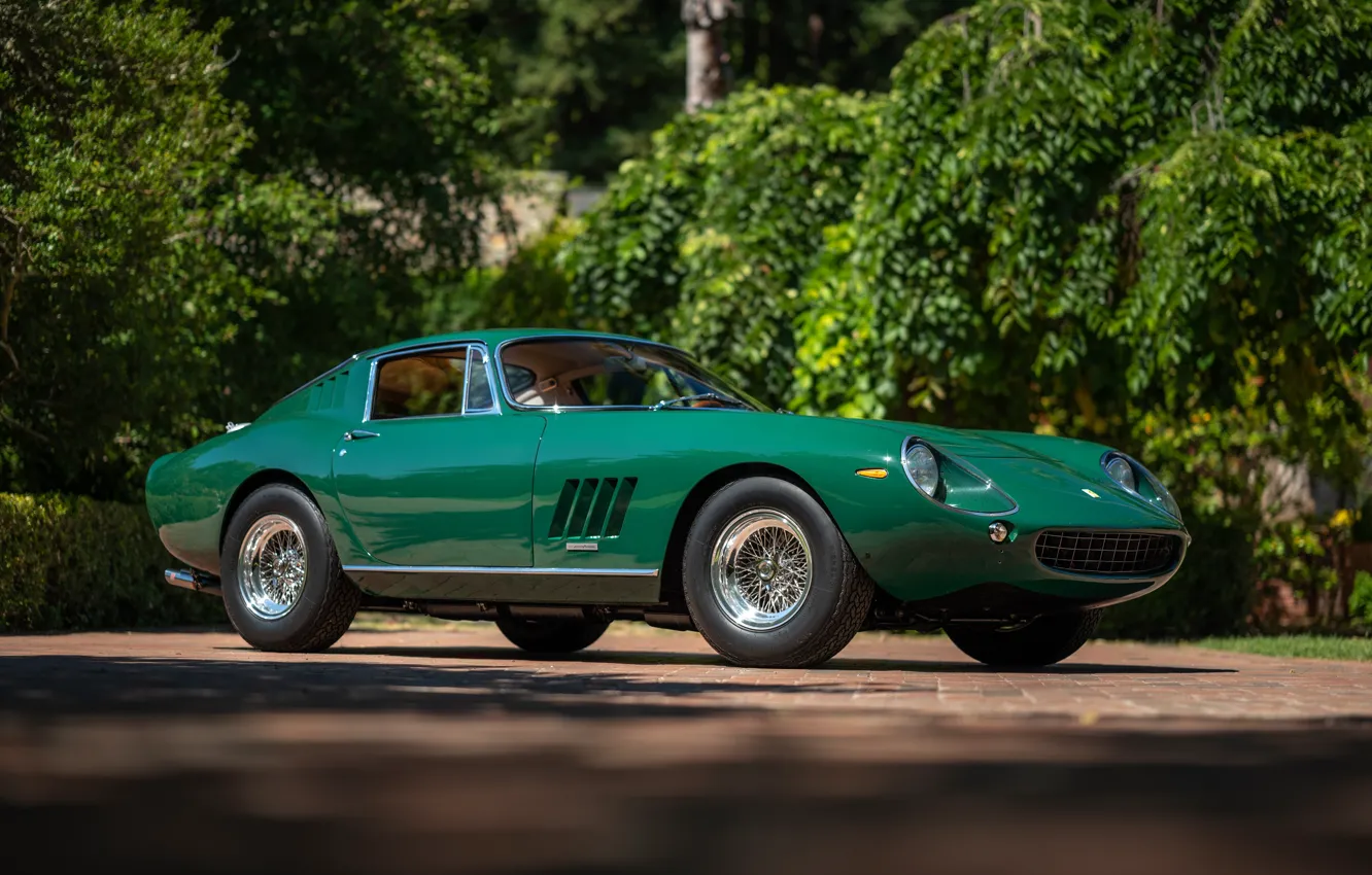 Photo wallpaper green, Ferrari, Ferrari 275 GTB, 275 GTB