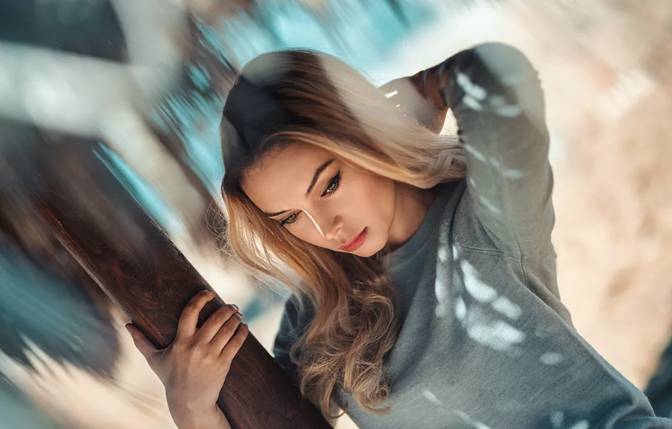 Photo wallpaper sponge, curls, Stephanos G