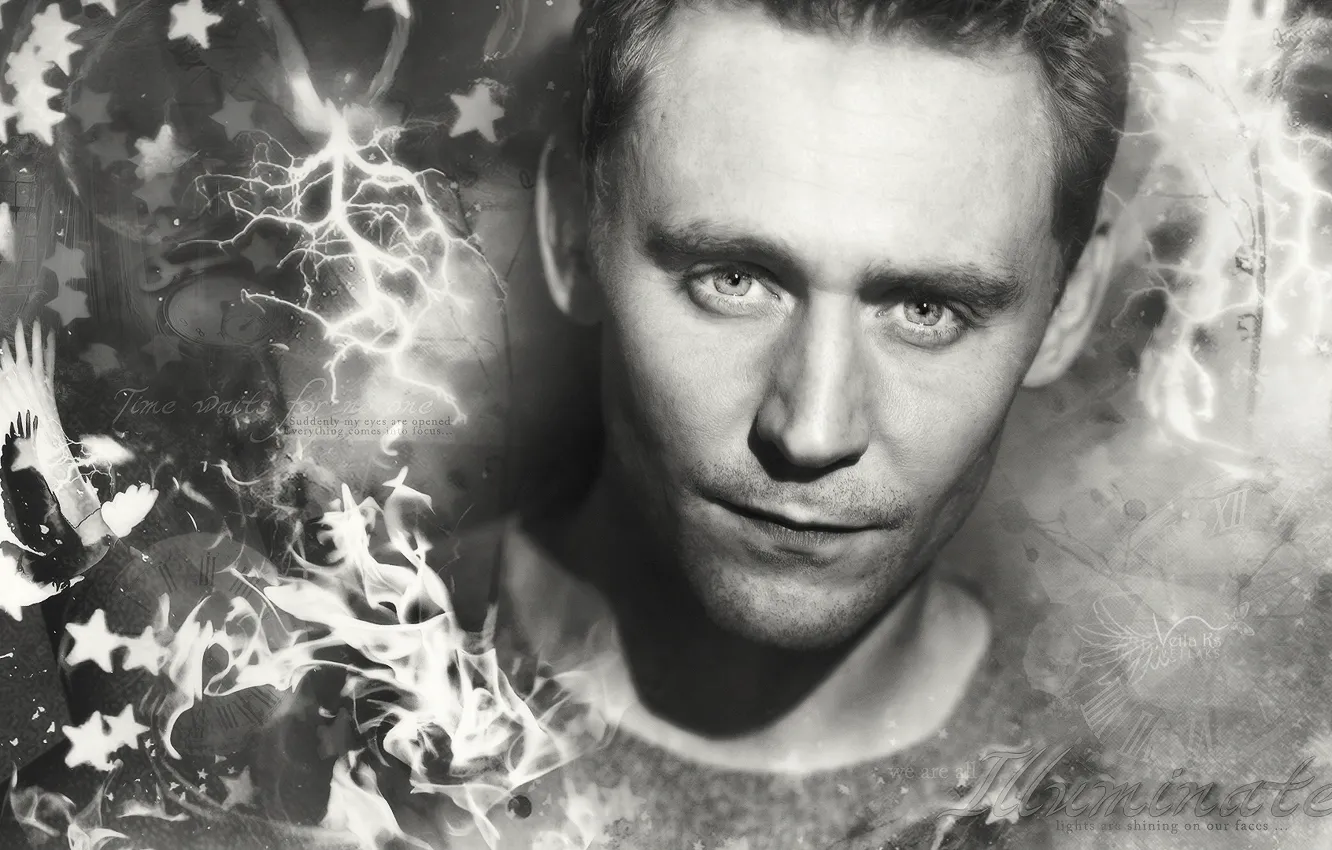 Photo wallpaper look, Tom Hiddleston, Tom Hiddleston, actor