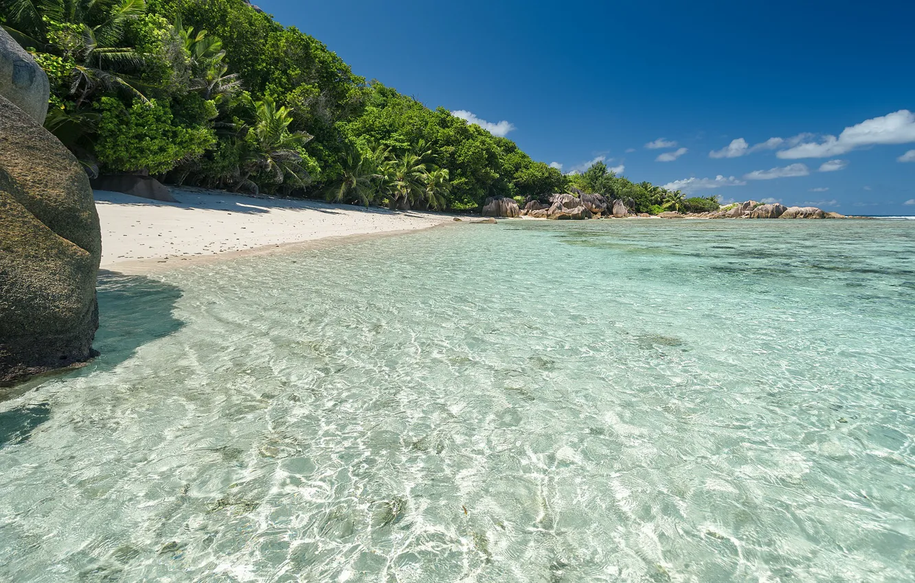 Photo wallpaper sea, beach, summer, tropics, stay