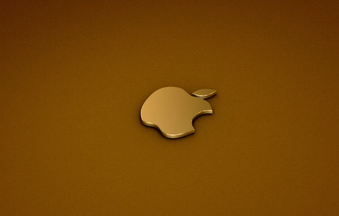 Photo wallpaper apple, logo
