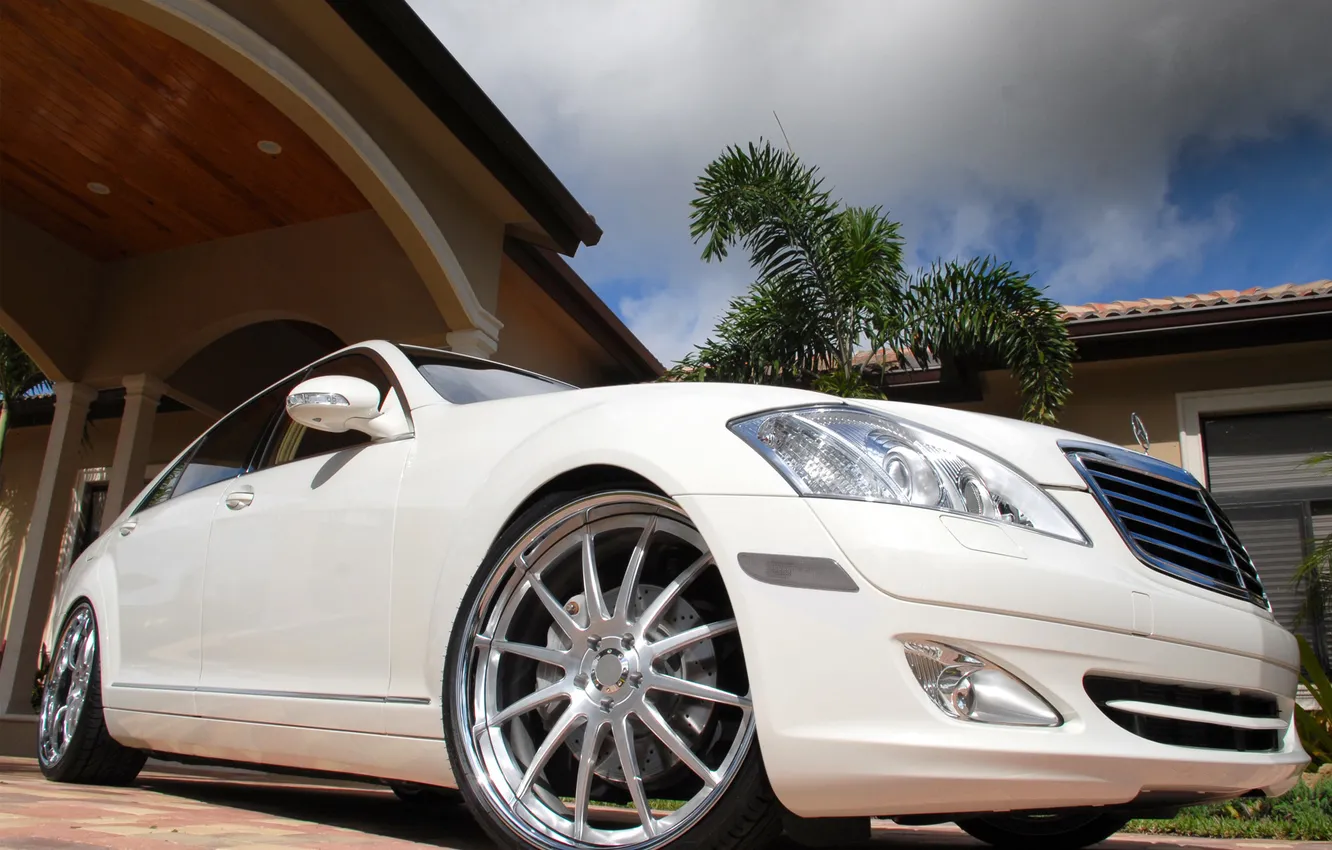 Photo wallpaper Mercedes Benz, S-Class, S600