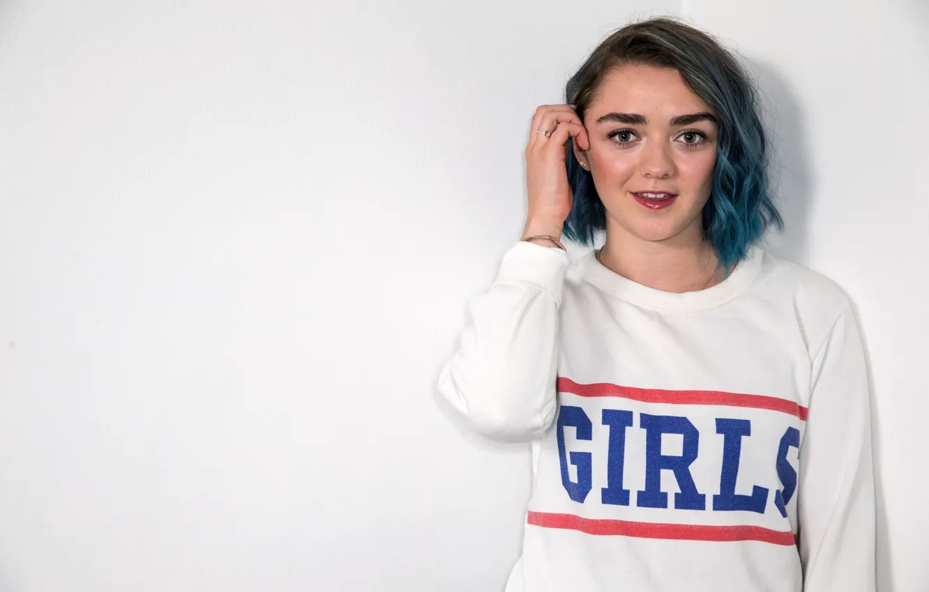 Photo wallpaper girl, actress, Game of Thrones, Game of thrones, Maisie Williams, Maisie Williams