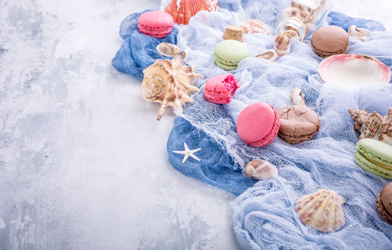 Photo wallpaper cookies, composition, cuts, almond, Iryna Melnyk
