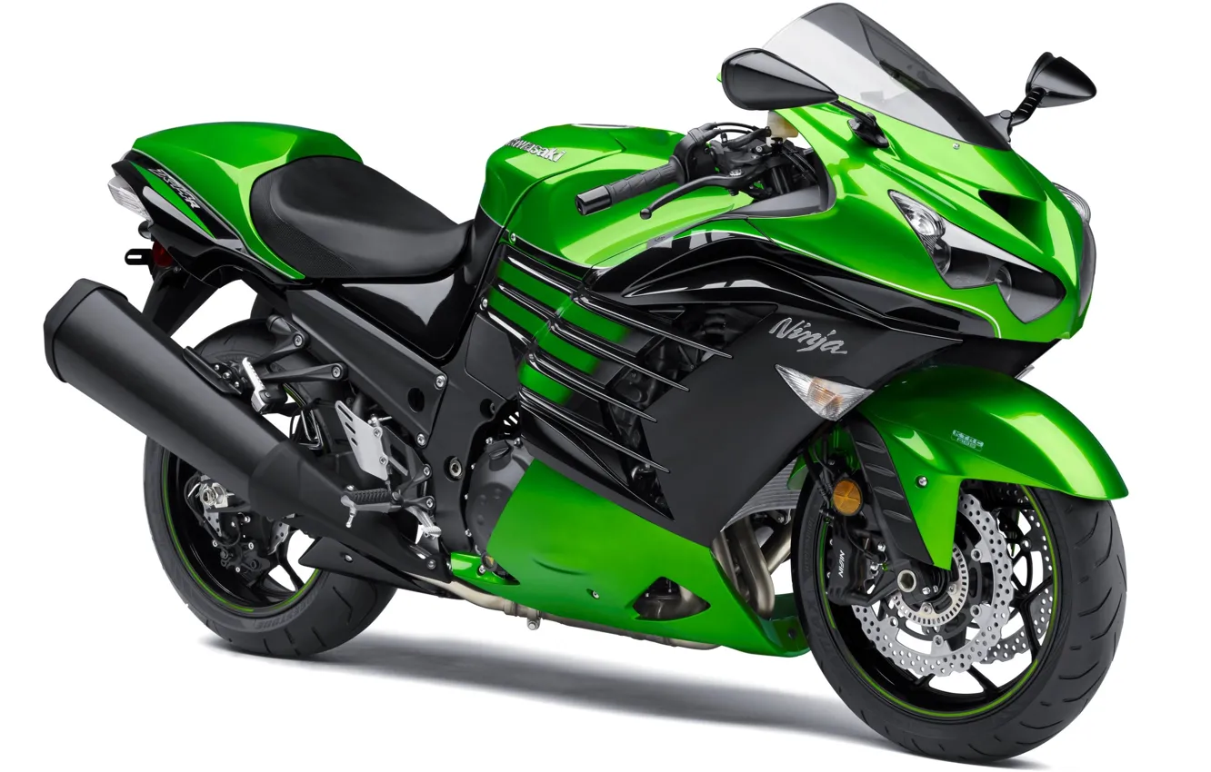 Photo wallpaper bike, Kawasaki, ninja, ZX-14