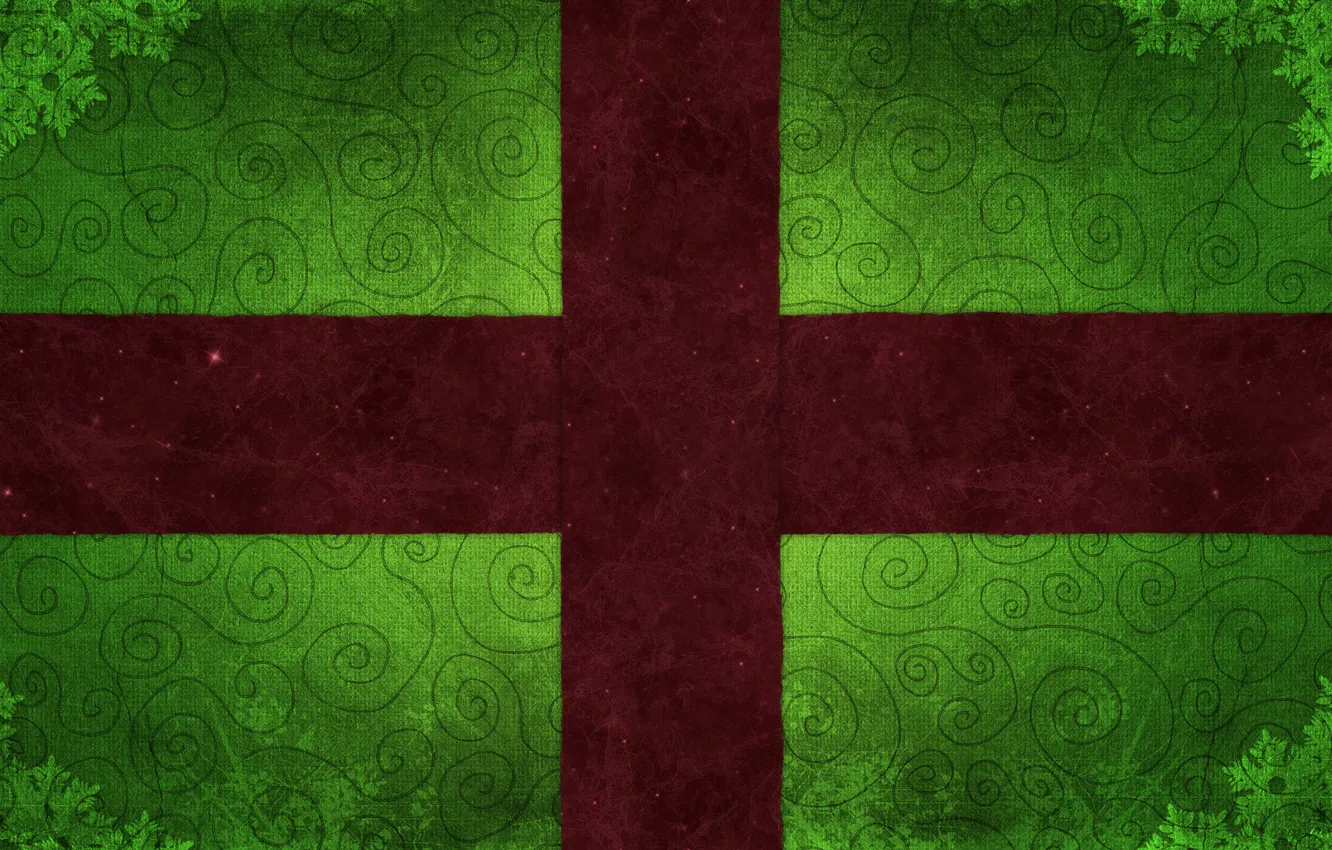 Photo wallpaper green, holiday, gift
