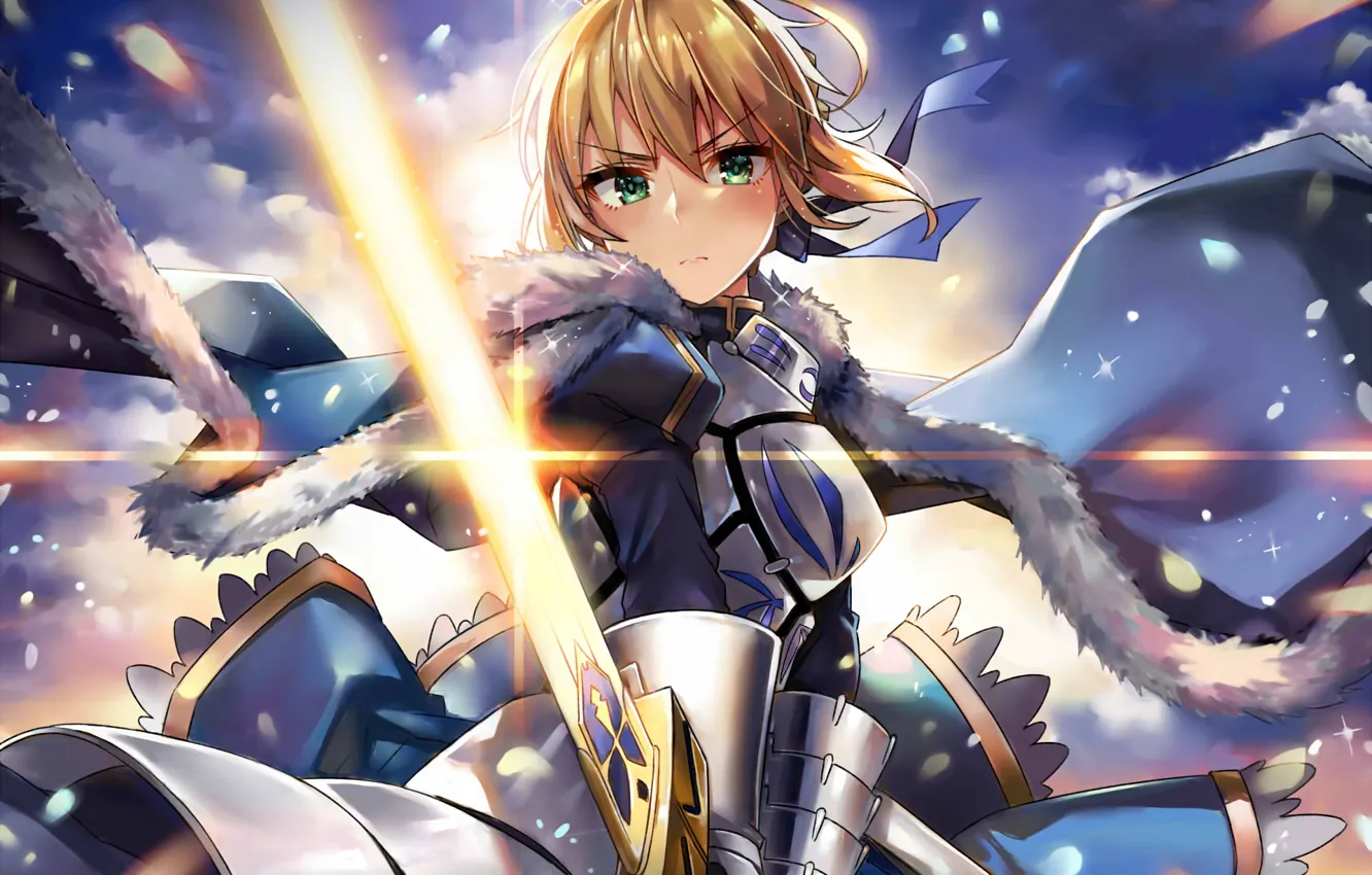 Photo wallpaper sword, the saber, Fate stay night, Fate / Stay Night