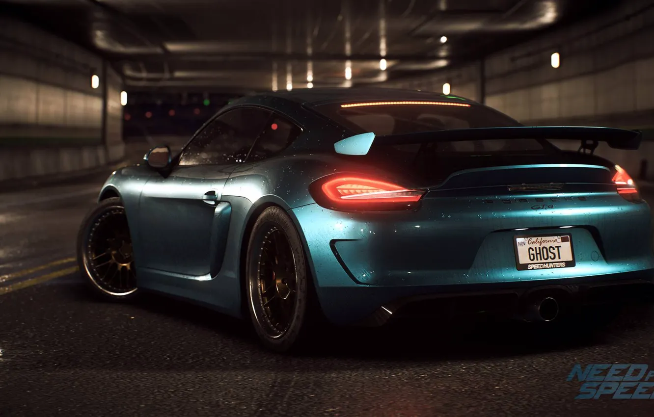 Photo wallpaper tuning, Porsche, Cayman, Need For Speed 2015