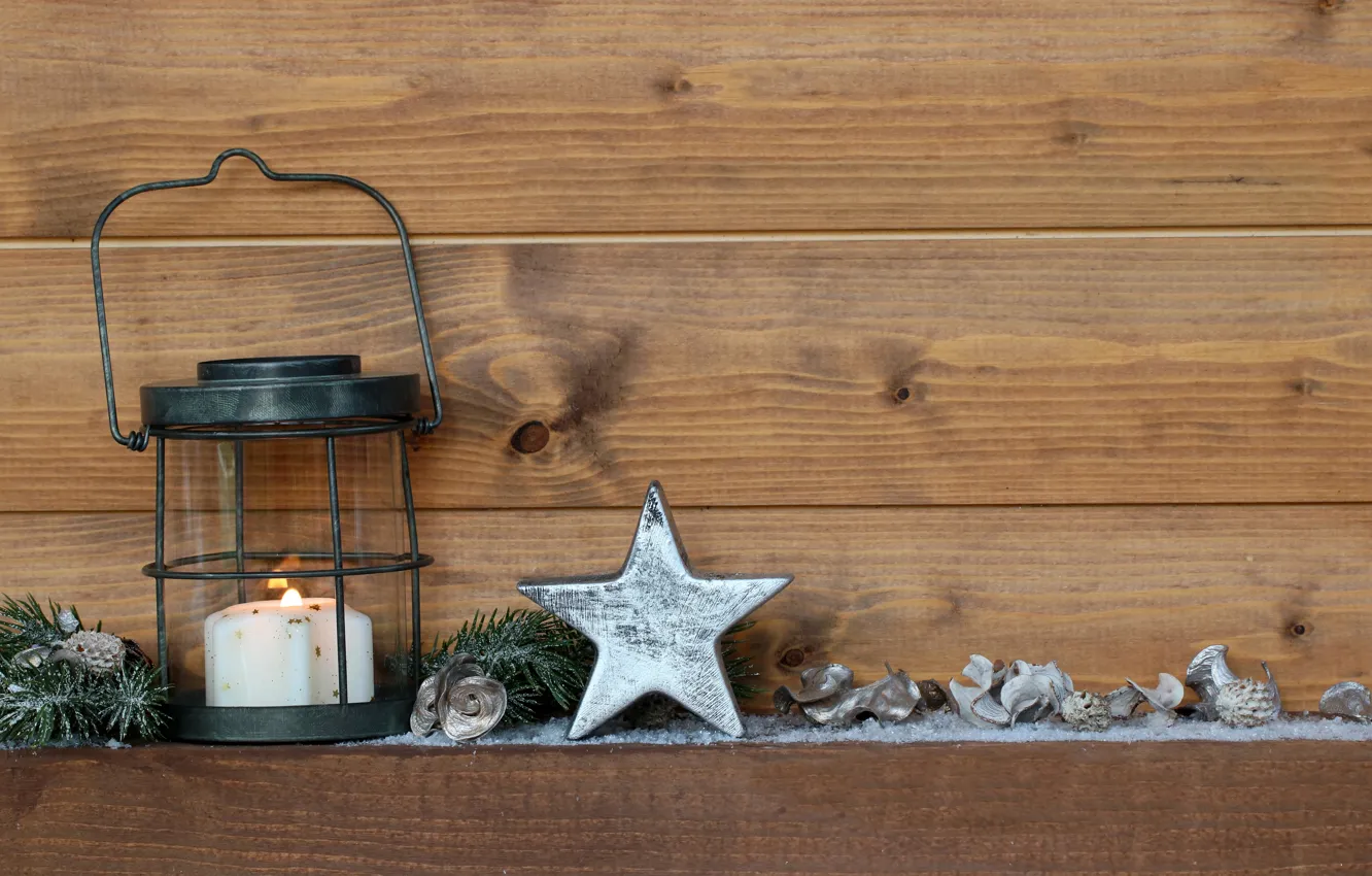 Photo wallpaper new year, candles, Christmas, lights, merry christmas, Xmas, decoration, holiday celebration