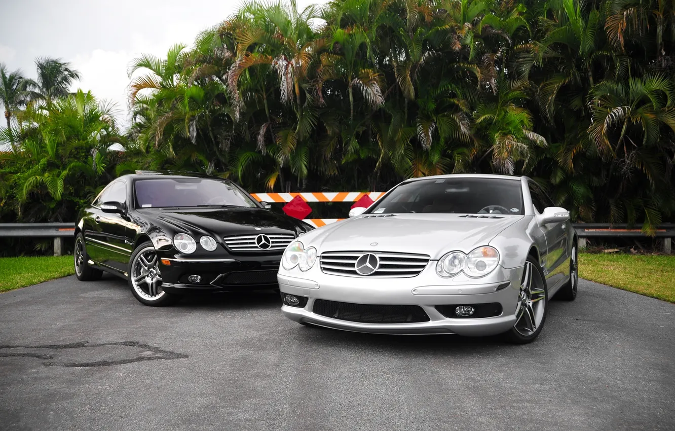 Photo wallpaper Mercedes, Benz, Mercedes Benz, cars, auto, cars walls, CL65, 65amg