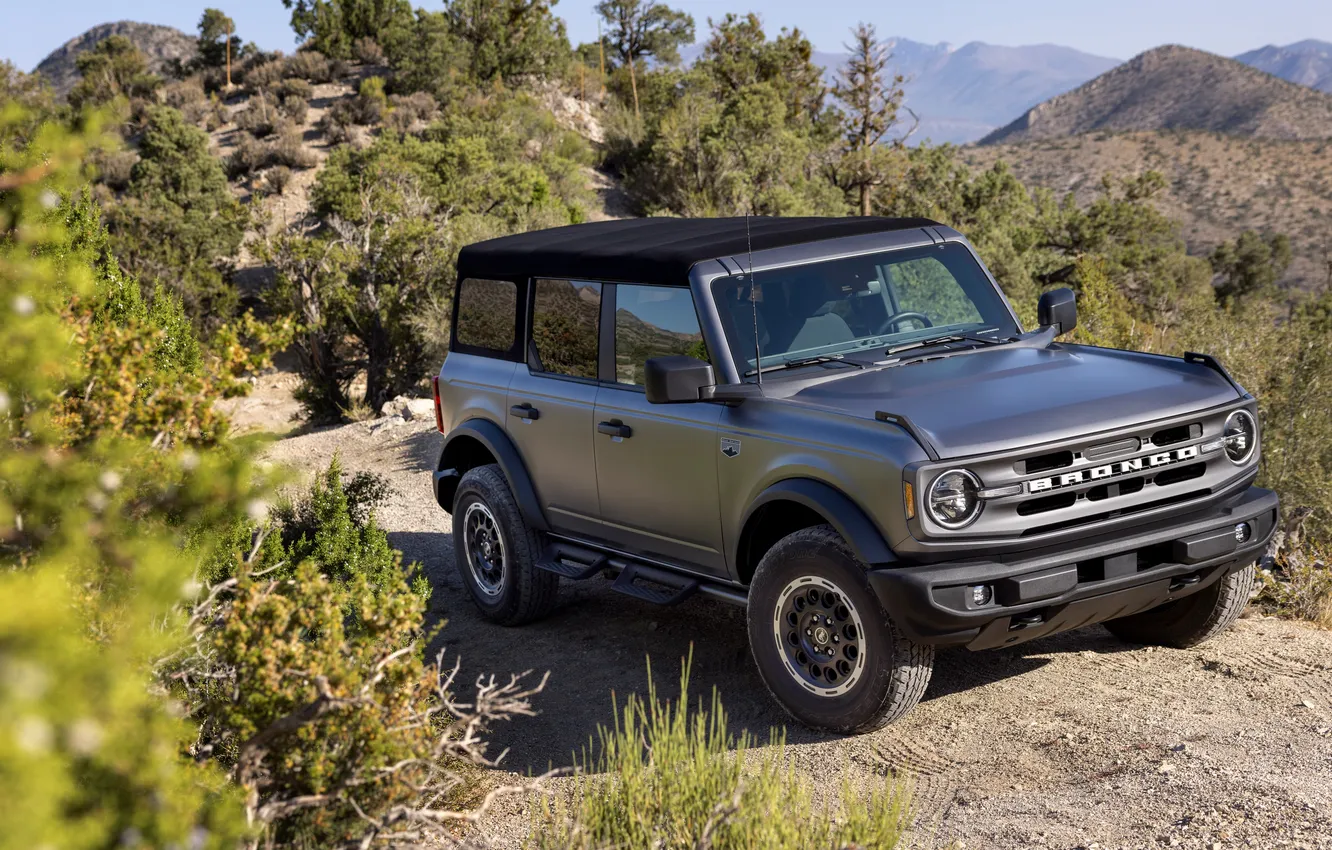 Photo wallpaper Ford, wallpaper, Ford Bronco 4-Door Big Bend Black Diamond Package