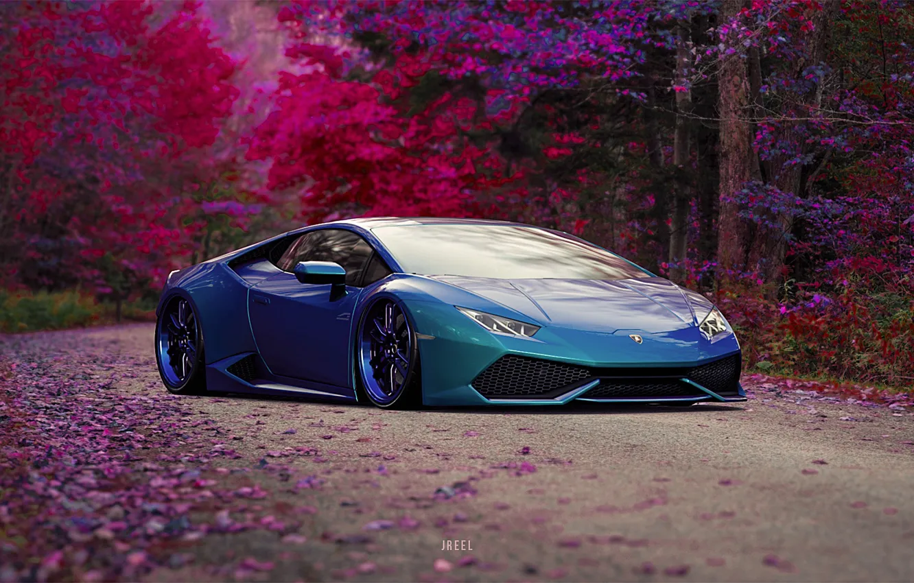 Photo wallpaper Auto, Lamborghini, Machine, Rendering, Sports car, Gran Turismo, Lamborghini Huracan, HURACAN