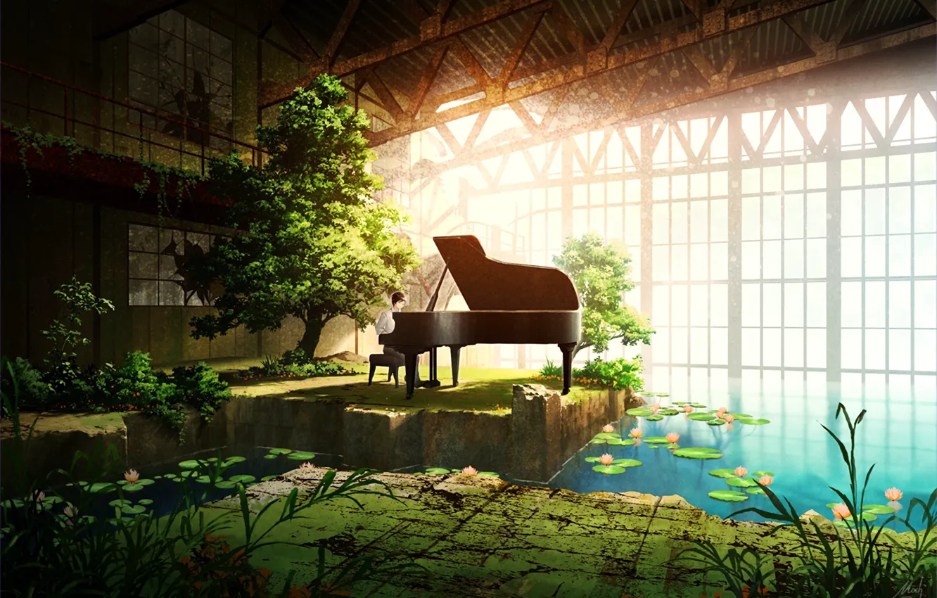 Photo wallpaper music, anime, plan, beauty, japanese