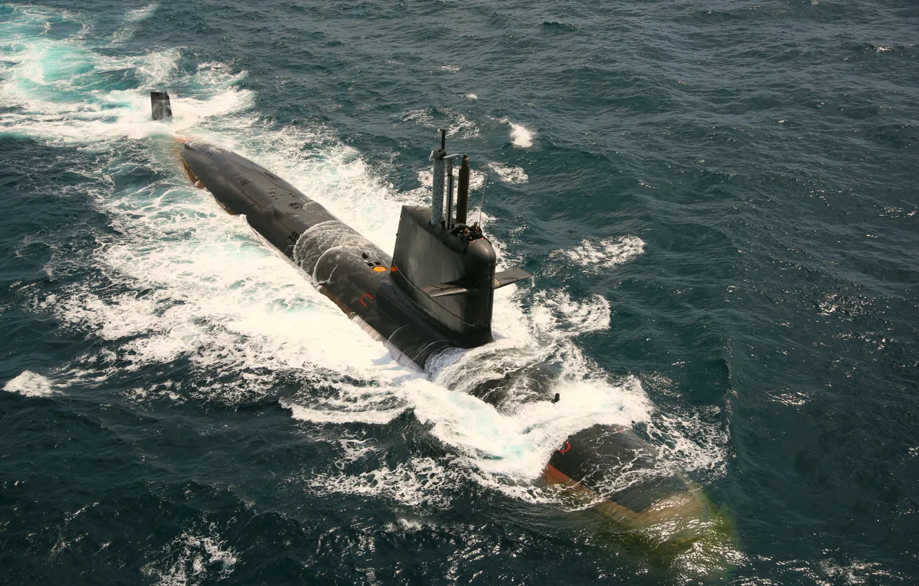 Photo wallpaper submarine, The Indian Navy, INC Kalvari