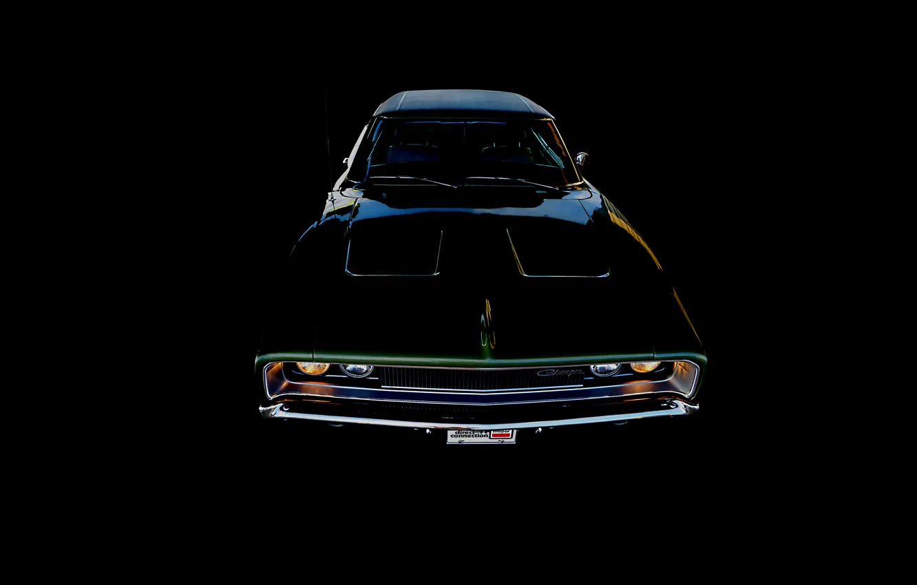 Photo wallpaper Dodge, the front, 1968