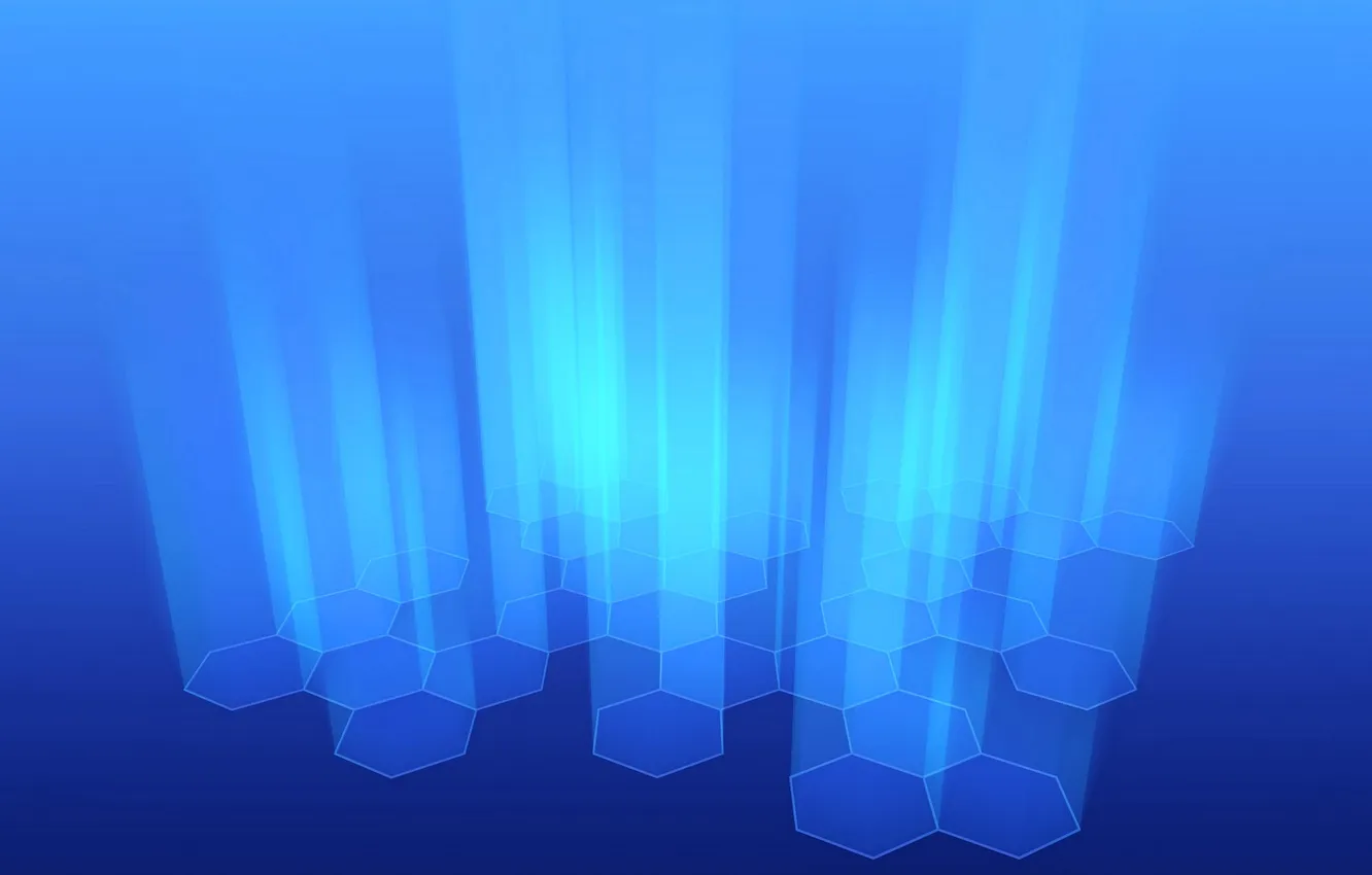 Photo wallpaper rays, light, Wallpaper, structure, cell, order