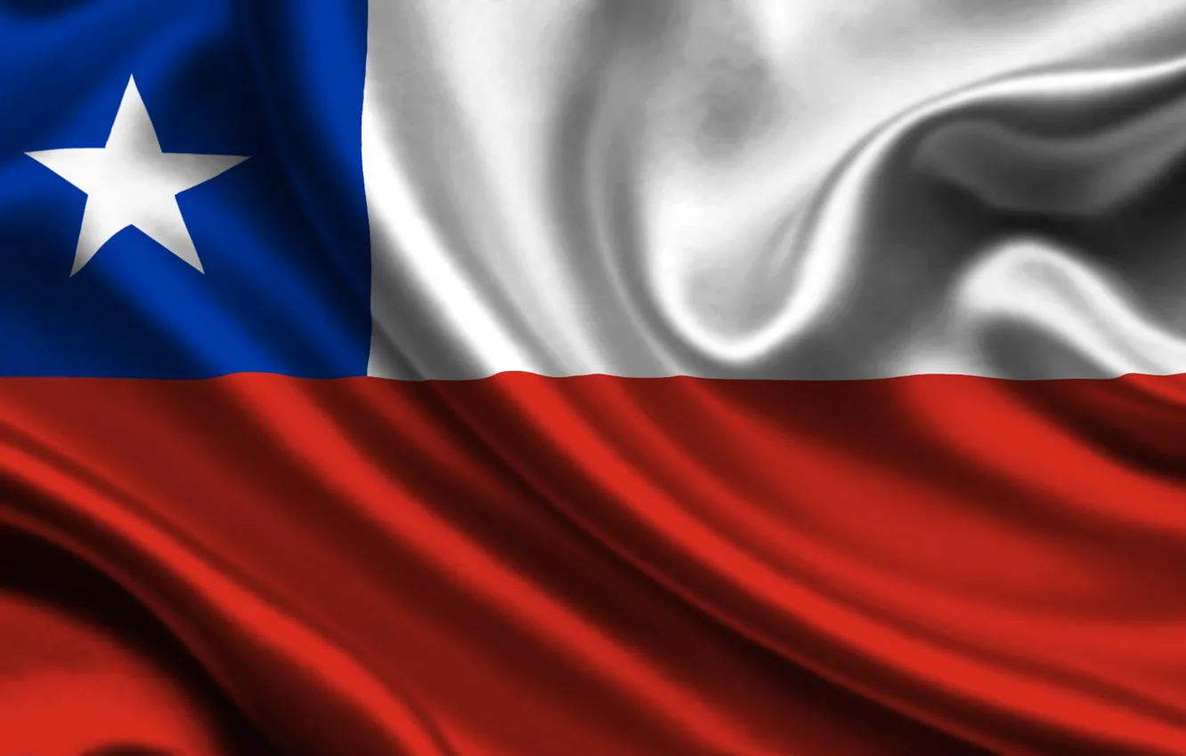 Photo wallpaper flag, Chile, chile