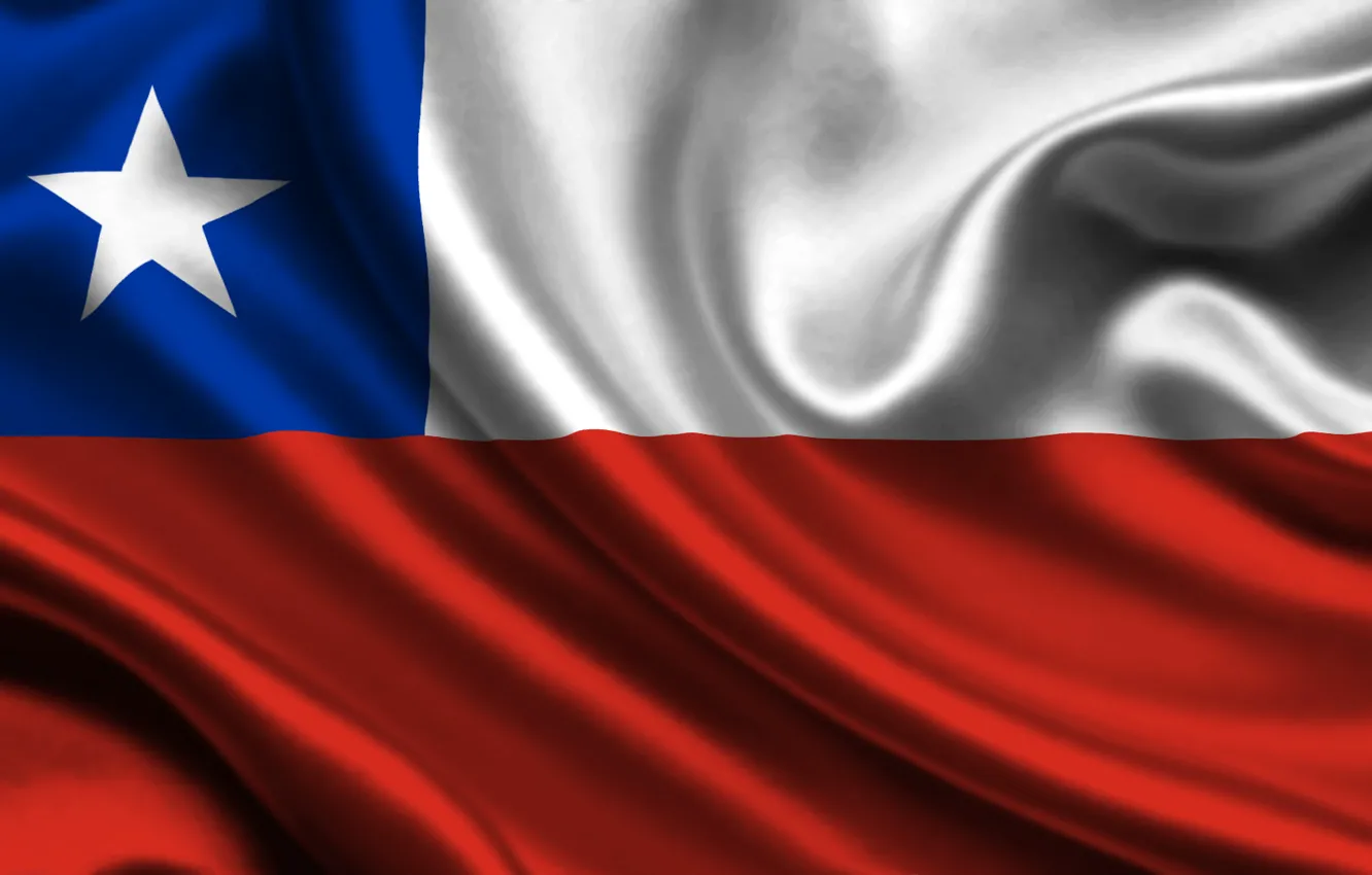 Photo wallpaper flag, Chile, Chile