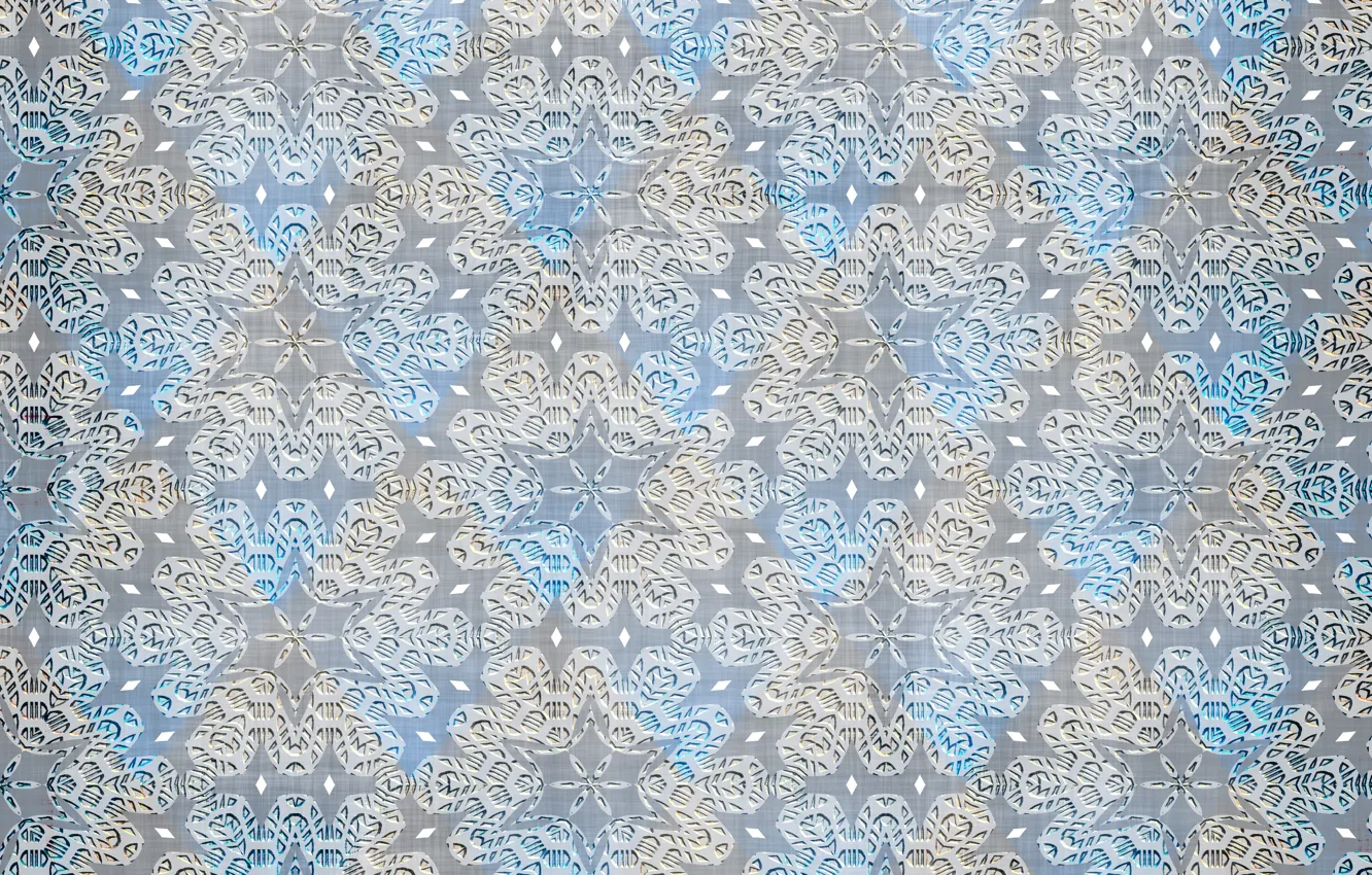 Photo wallpaper flowers, background, texture, lace