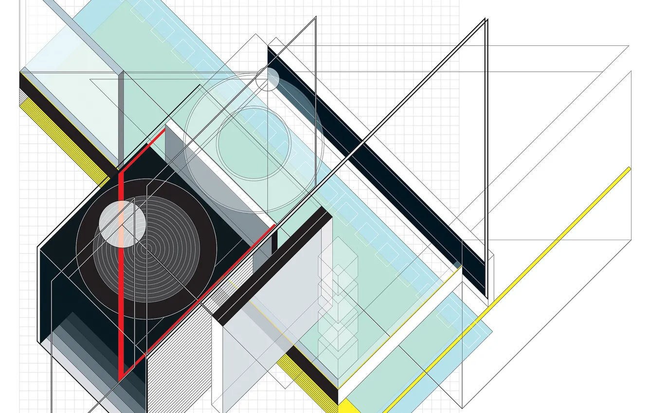 Photo wallpaper design, color, form