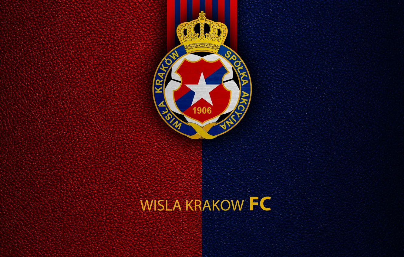 Photo wallpaper wallpaper, sport, logo, football, Wisla Krakow