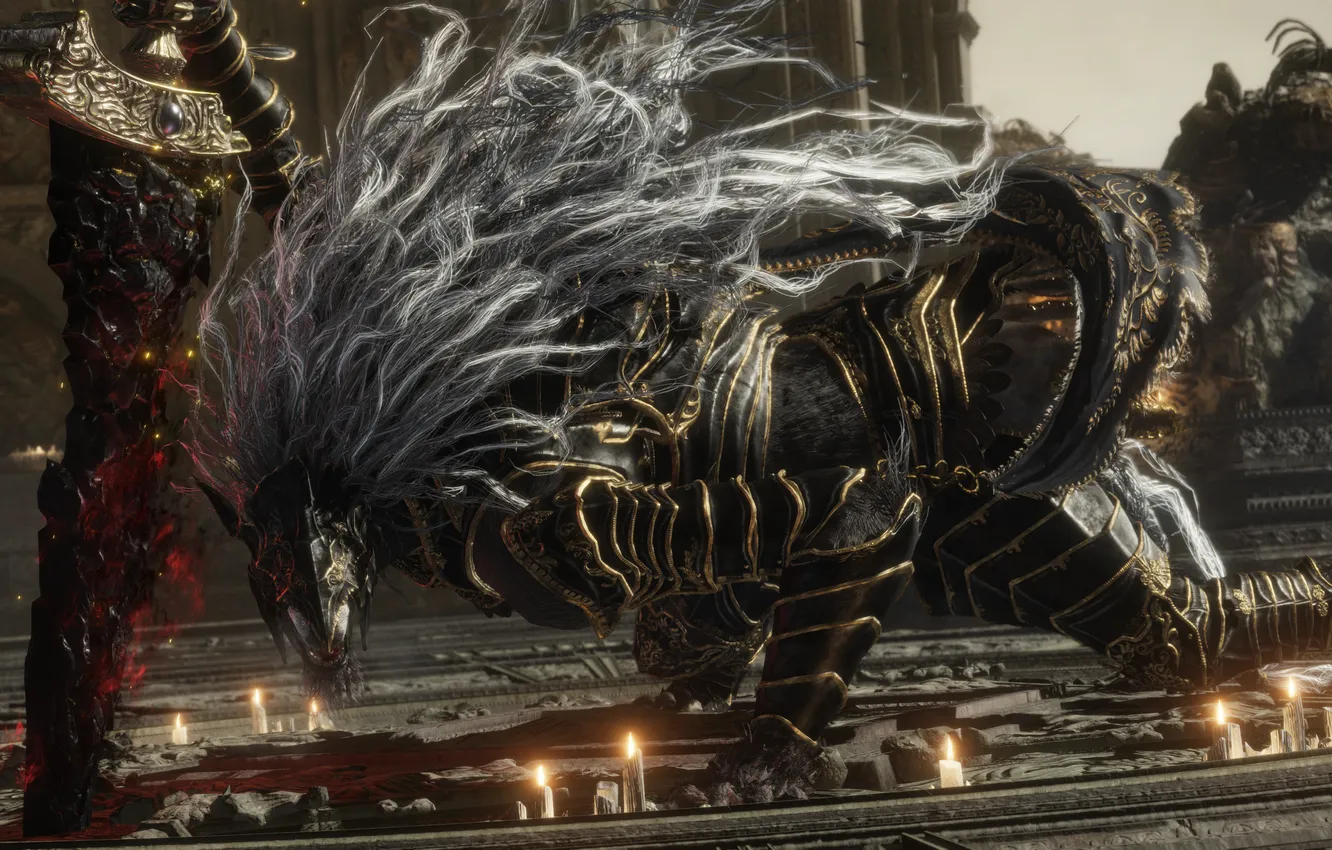 Photo wallpaper monster, boss, Elden Ring