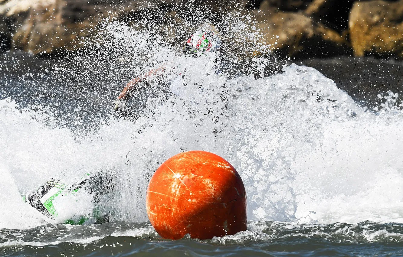 Photo wallpaper race, boat, speed