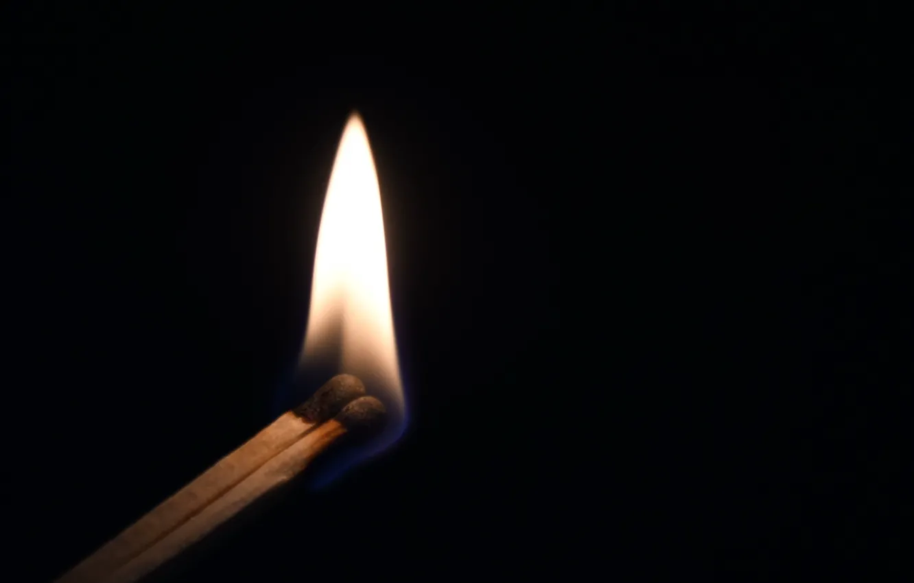 Photo wallpaper macro, lights, matches