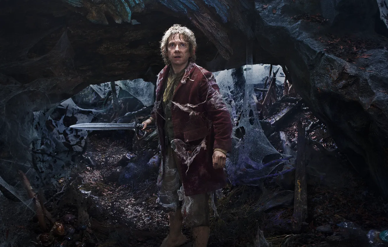 Photo wallpaper web, sword, fantasy, Martin Freeman, Martin Freeman, The Hobbit: An Unexpected Journey, The hobbit: an …