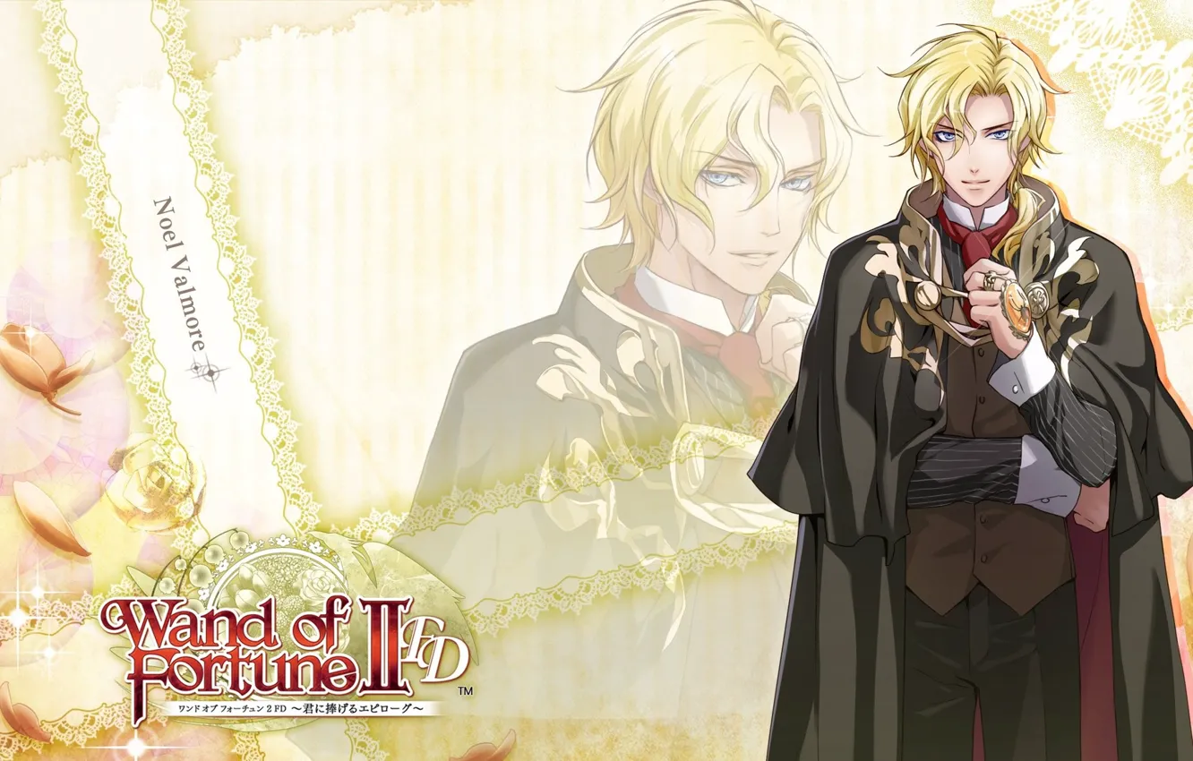 Photo wallpaper anime, guy, blonde, Wand Of Fortune