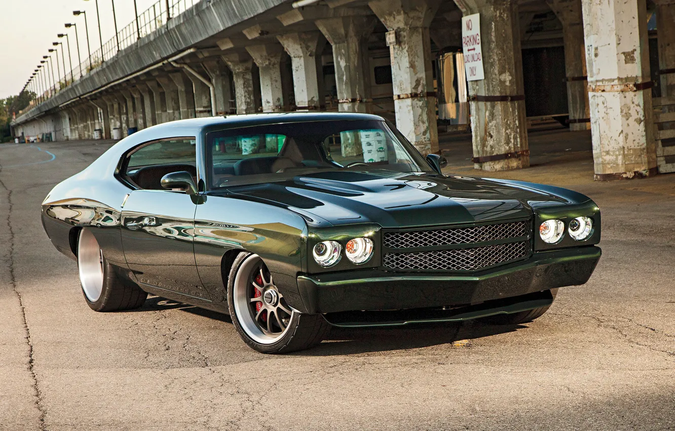 Photo wallpaper Chevrolet, Chevelle, Wheels, ZX3P