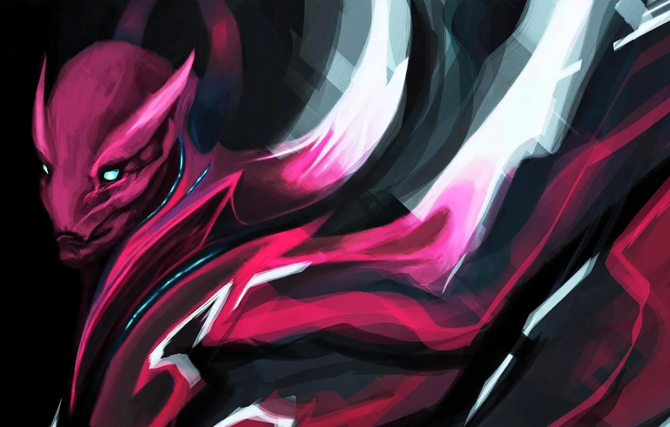 Photo wallpaper being, art, Ghost, dota 2, Mercurial, uhohthepopo, SPECTRE