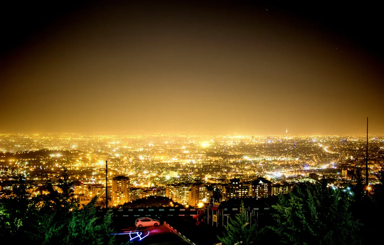Photo wallpaper night, night, Iran, Iran, Tehran, Tehran