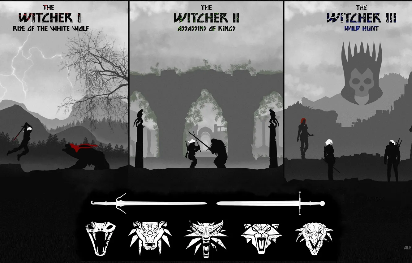 Photo wallpaper striga, The Witcher, The Witcher, The Witcher 2: Assassins of Kings, Ian, Triss Merigold, The …