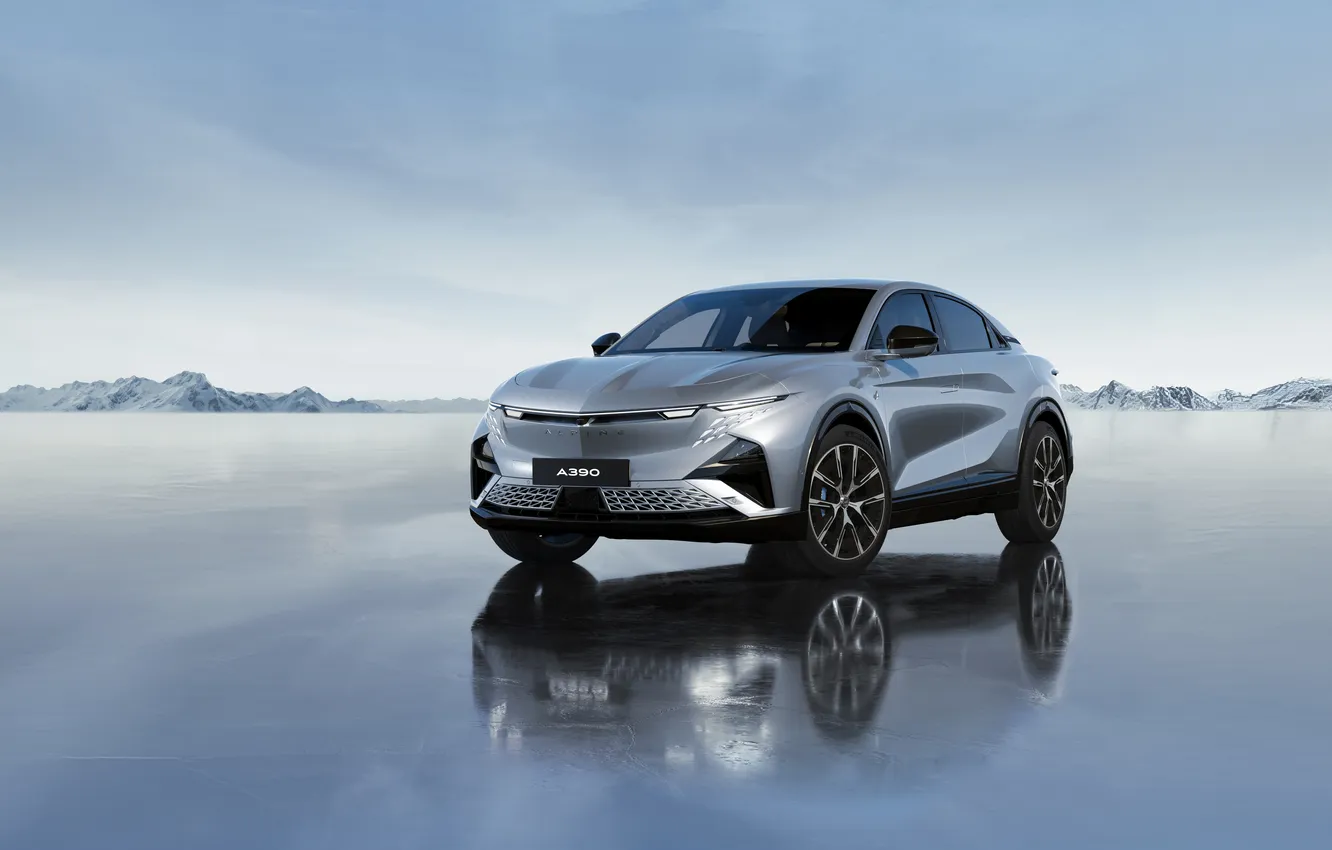 Photo wallpaper crossover, Alpine, 2025, A390, Alpine A390 GT