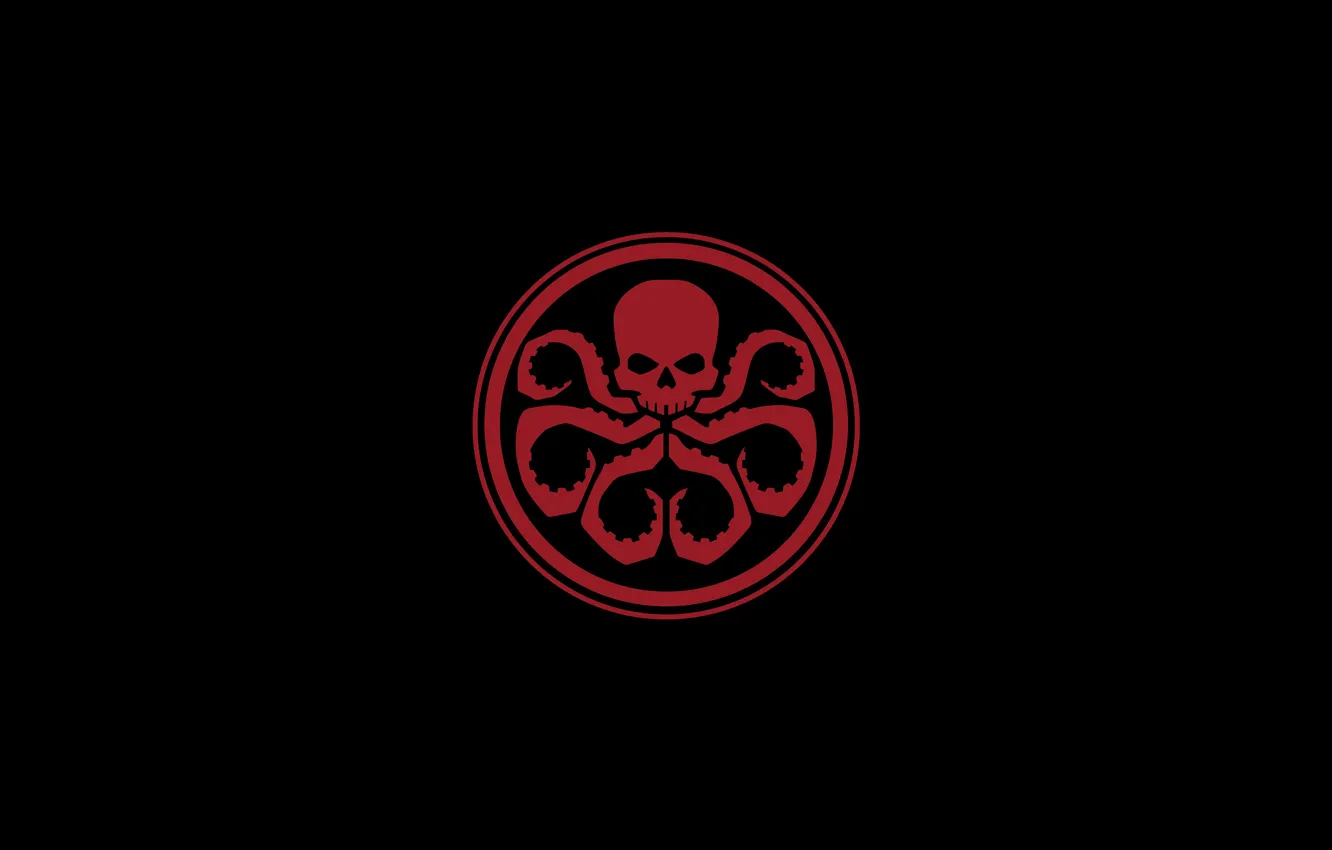 Photo wallpaper sake, red, Marvel, tentacles, Hydra, Hail