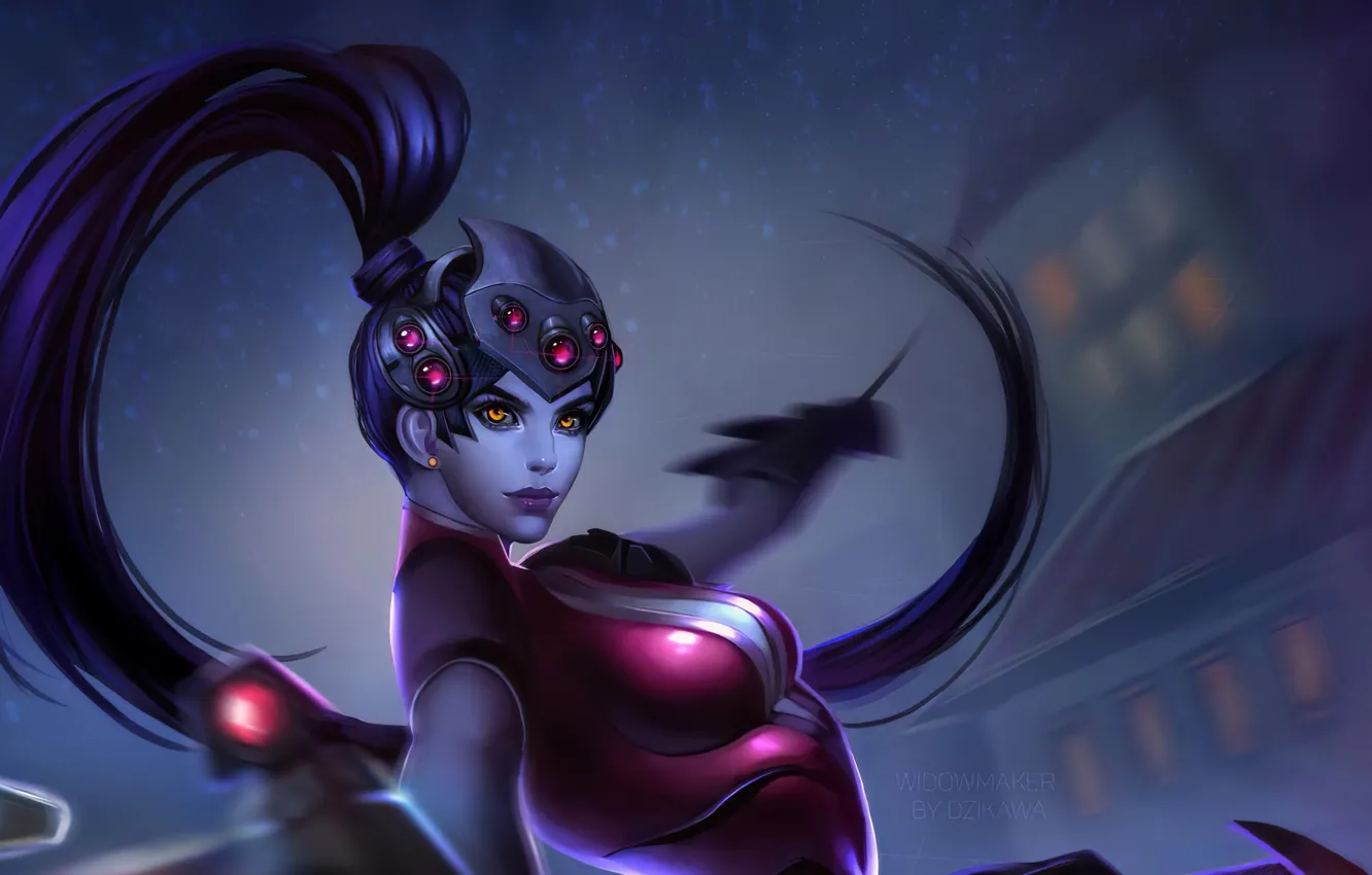 Photo wallpaper look, sniper, sensors, Blizzard Entertainment, Overwatch, Amelie Lacroix, Amelie Lacroix, the character in the game