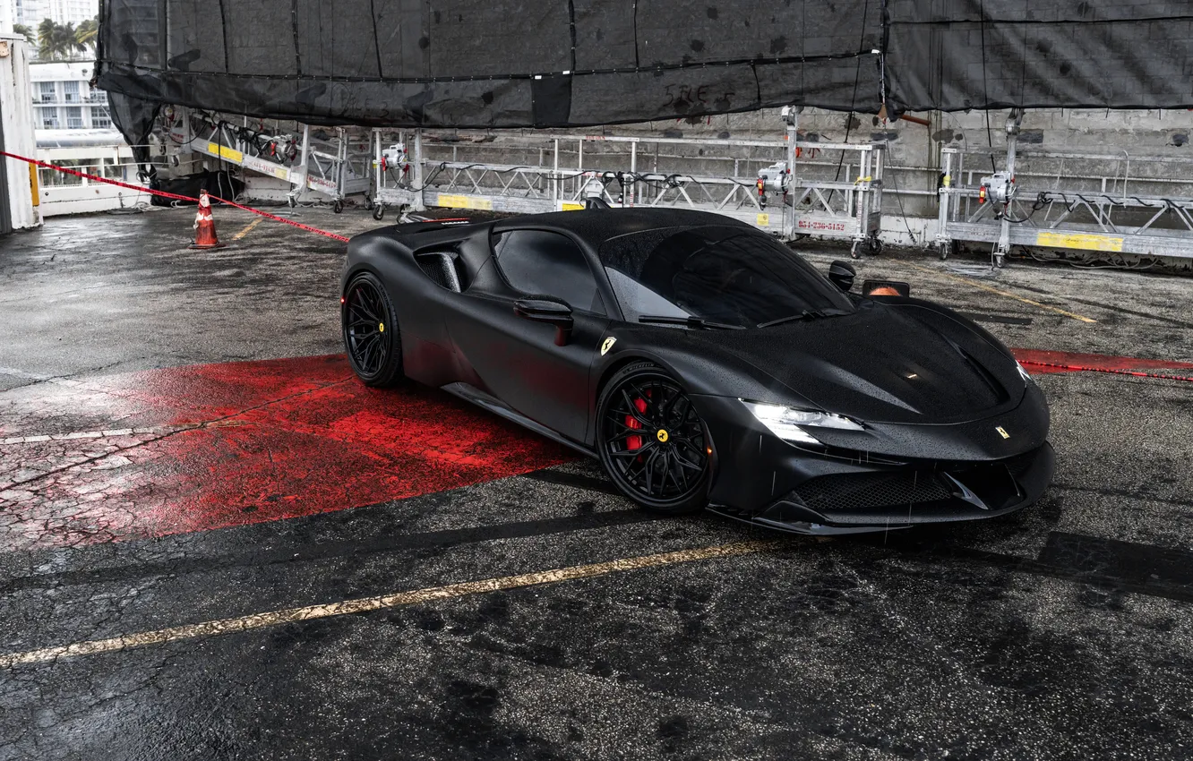 Photo wallpaper Ferrari, Supercar, SF90