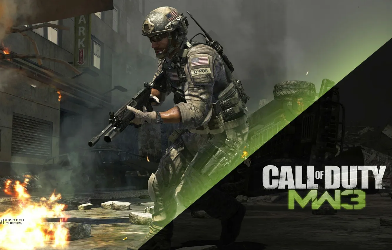 Photo wallpaper Call of Duty, Modern Warfare 3, Mw 3, Cod, US soldiers