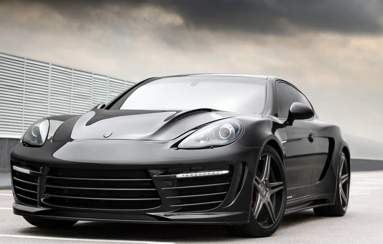 Photo wallpaper tuning, Panamera, drives, Porshe