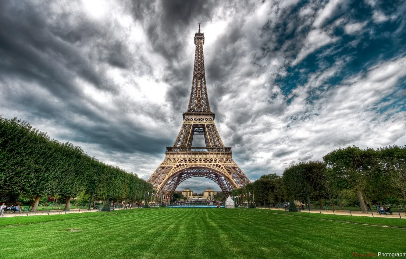 Photo wallpaper the city, Paris, tower