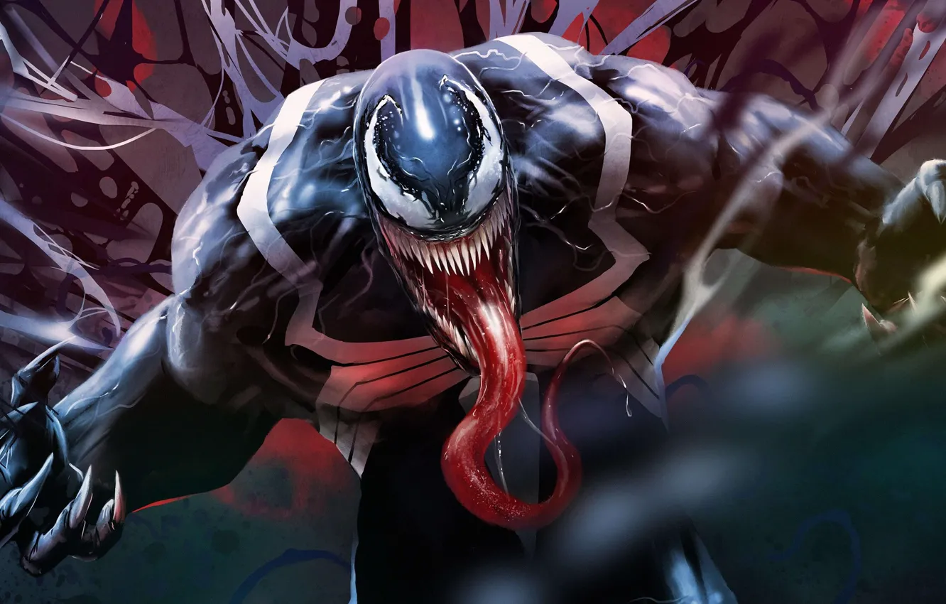 Photo wallpaper web, comic, Venom, Venom, Symbiote